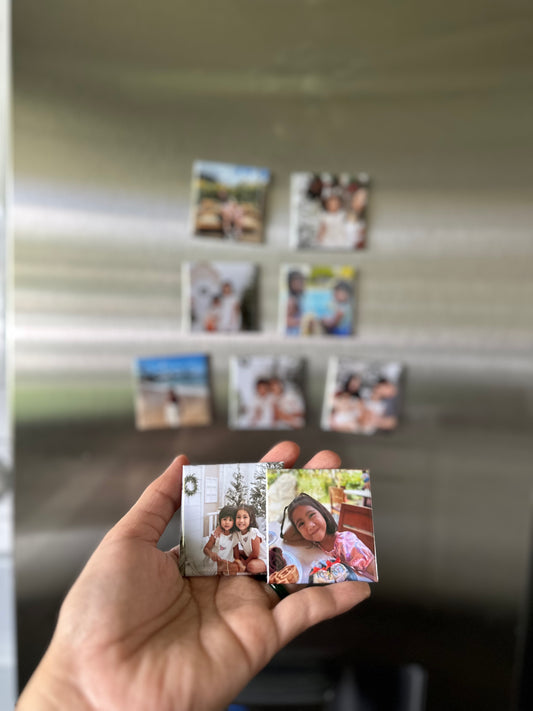 Custom Photo (9 pcs 2x2 PHOTO MAGNETS)