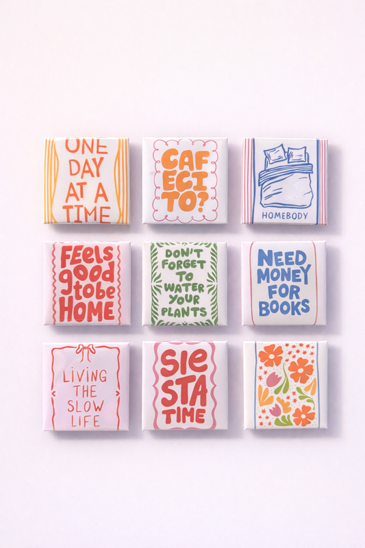 Fun Magnets (9 pcs 2x2 PHOTO MAGNETS)