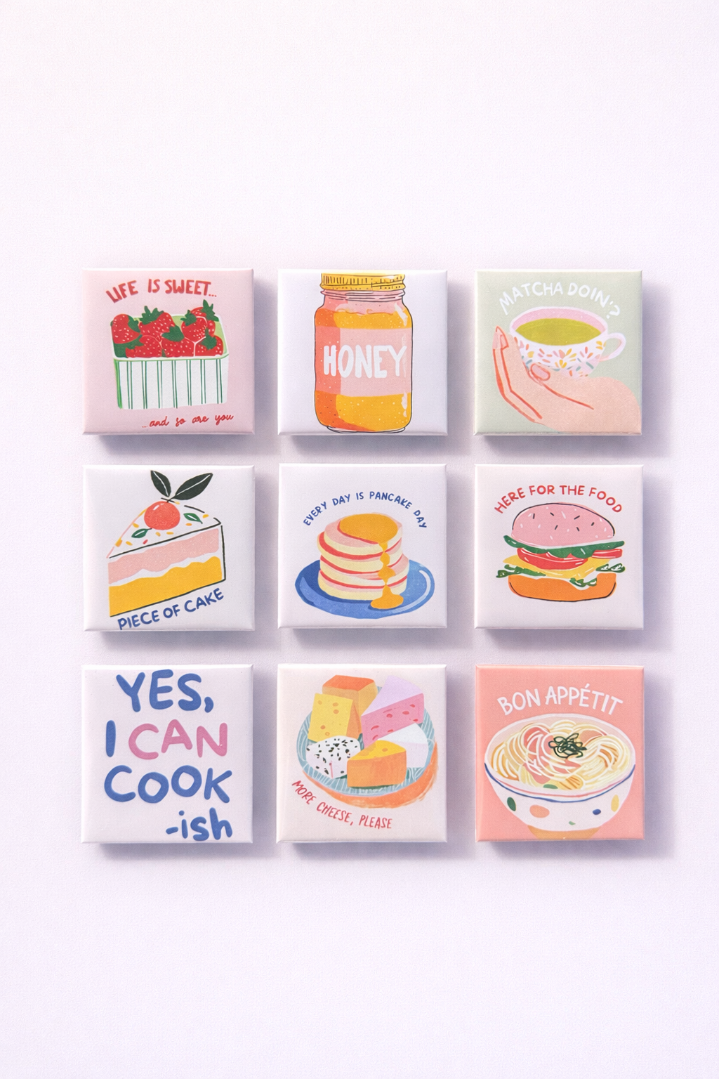 Fun Magnets (9 pcs 2x2 PHOTO MAGNETS)