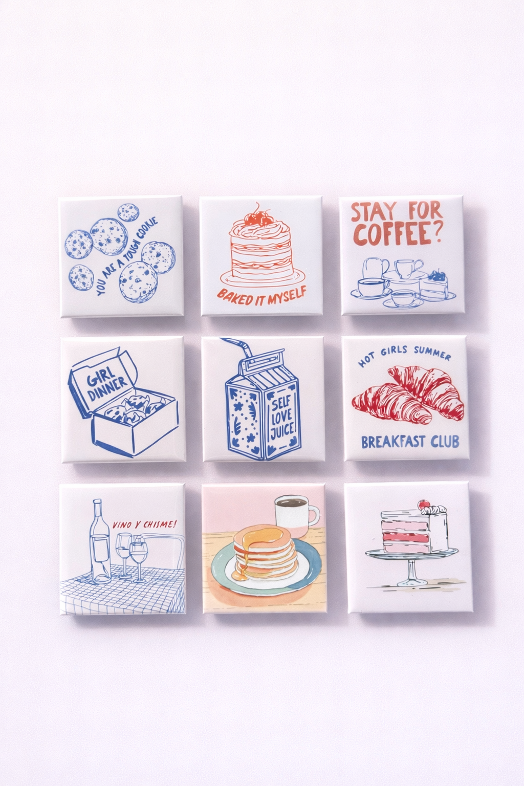 Fun Magnets (9 pcs 2x2 PHOTO MAGNETS)